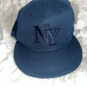 NY Logo Blue Cap